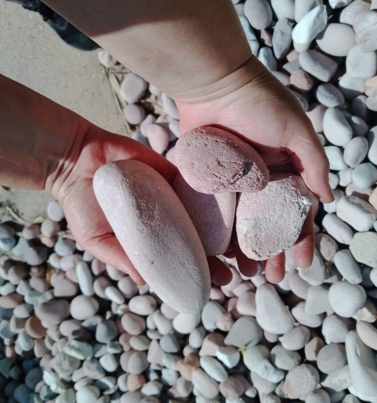 River pebbles